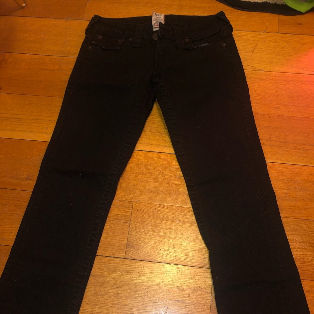 True Religion Black Jeans